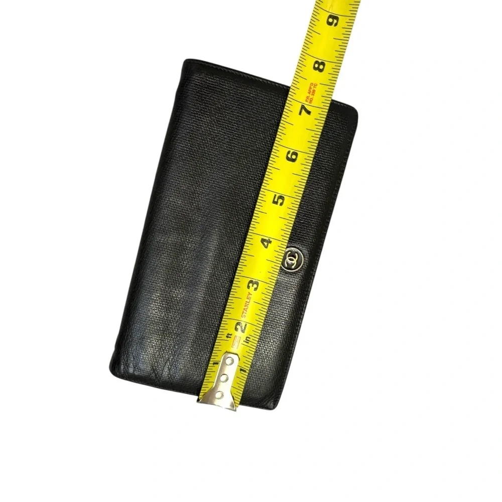 Chanel bifold vintage long wallet